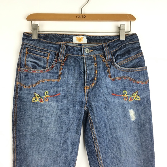 Antik Denim Jeans Antik Denim Embroidered Boho Jeans 26 Poshmark